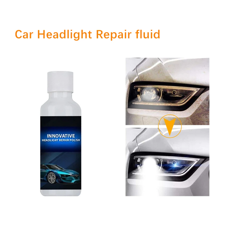 

Car Accessories Car Headlight Repair Fluid Scratch Remove Refurbishment Coating Repair Polishing Car Light Repair Agent 20/30ml