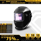 DEKO DKMZ350 Сварочная маска, Маска-шлем для сварки с автоматическим затемнением