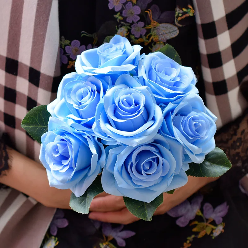 

Fake Flowers 7 Fake Flowers Export Wedding Home Decoration Fake Flowers Fake Flowers Wedding Decoration Forever rose