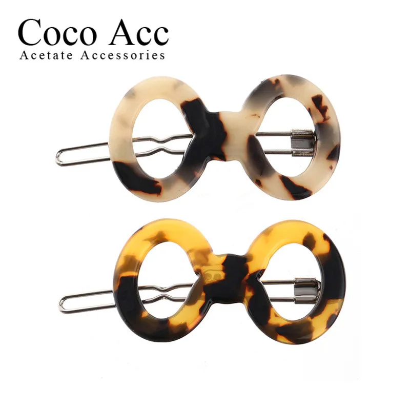 

Заколка для волос, ацетатная акриловая лента