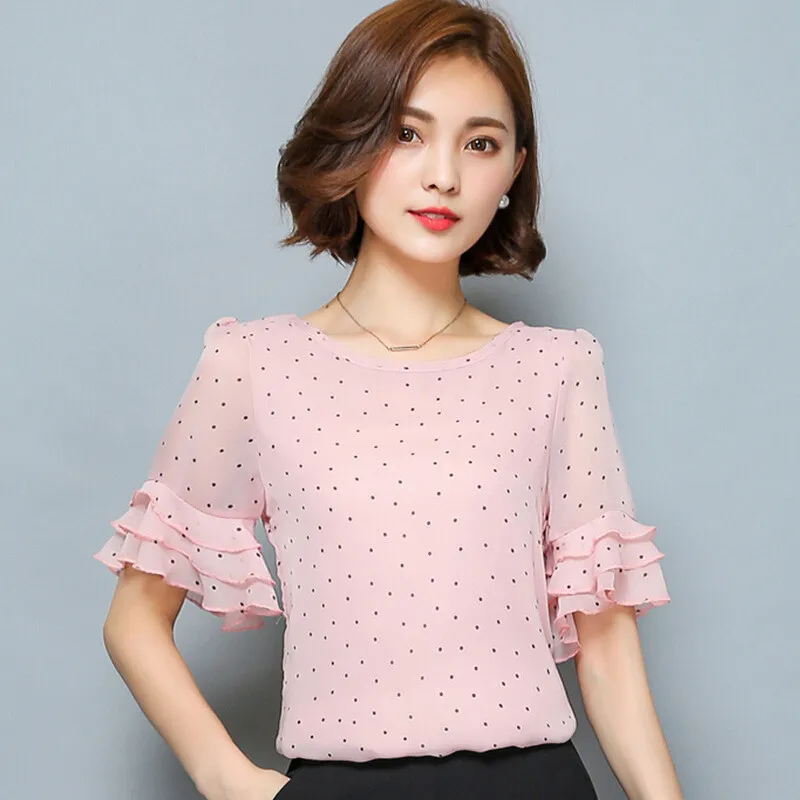 

Fashion Logo Printing T Shirts Women's Short Sleeve red Fashion 100% cotton Female T-Shirts