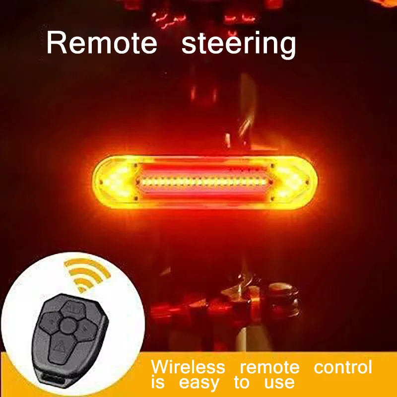 

Waterproof Riding Rear Light Led Usb Chargeable Mountain Bike Headlight Bike Taillight Cycling Light Tail-Lamp Bicycle Light