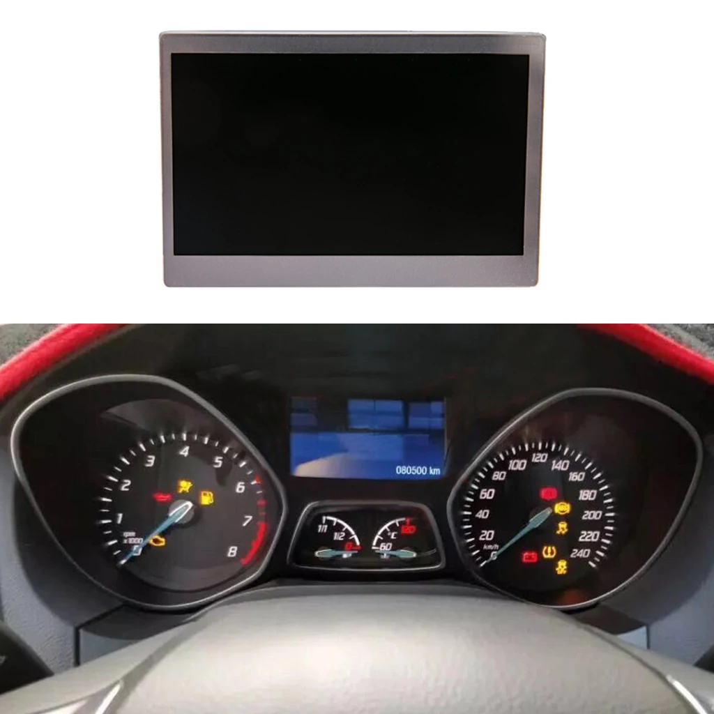 Car LCD Display Color Screen Dashboard Pixel Replacement For Ford Escape/Focus 2013-16 RGB LQ042T5DZ11 102x70mm Car Accessories