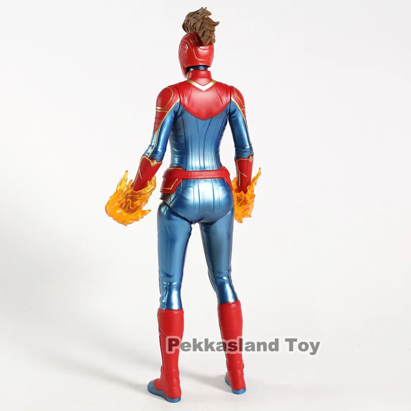 

Captain Marvel Carol Danvers PVC Action Figure Collectible Model Toy 30cm