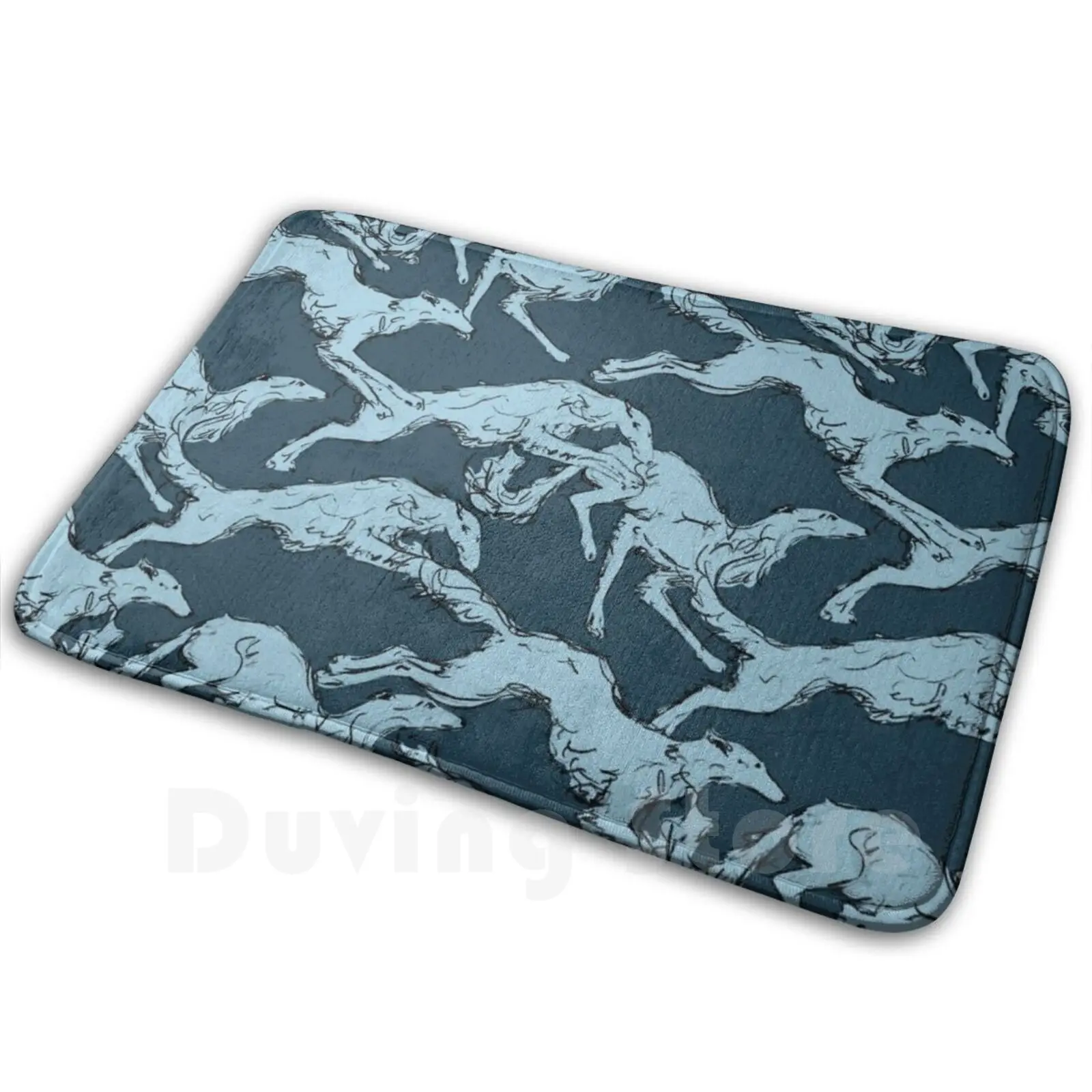 Коврик-коврик для спальни с изображением животных