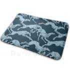 Коврик для спальни, борзовый, противоскользящий, с изображением собаки