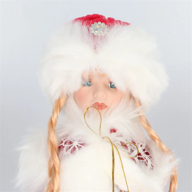 Коробка конфет Снежная Кукла рождественские игрушки Детский костюм снежницы для