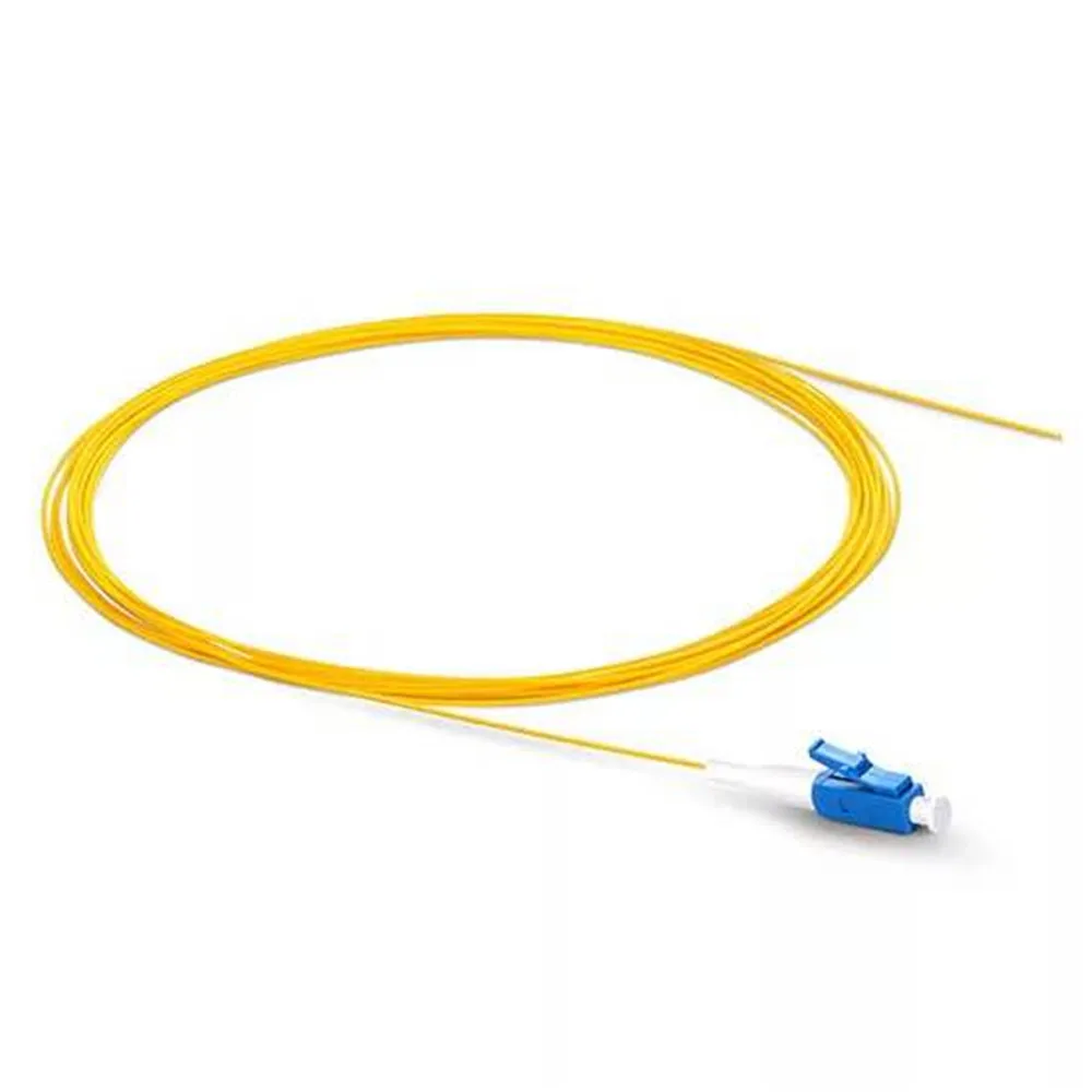 

LC /UPC Single mode fiber optic Pigtail 9/125 Optical fiber pigtail 0.9mm