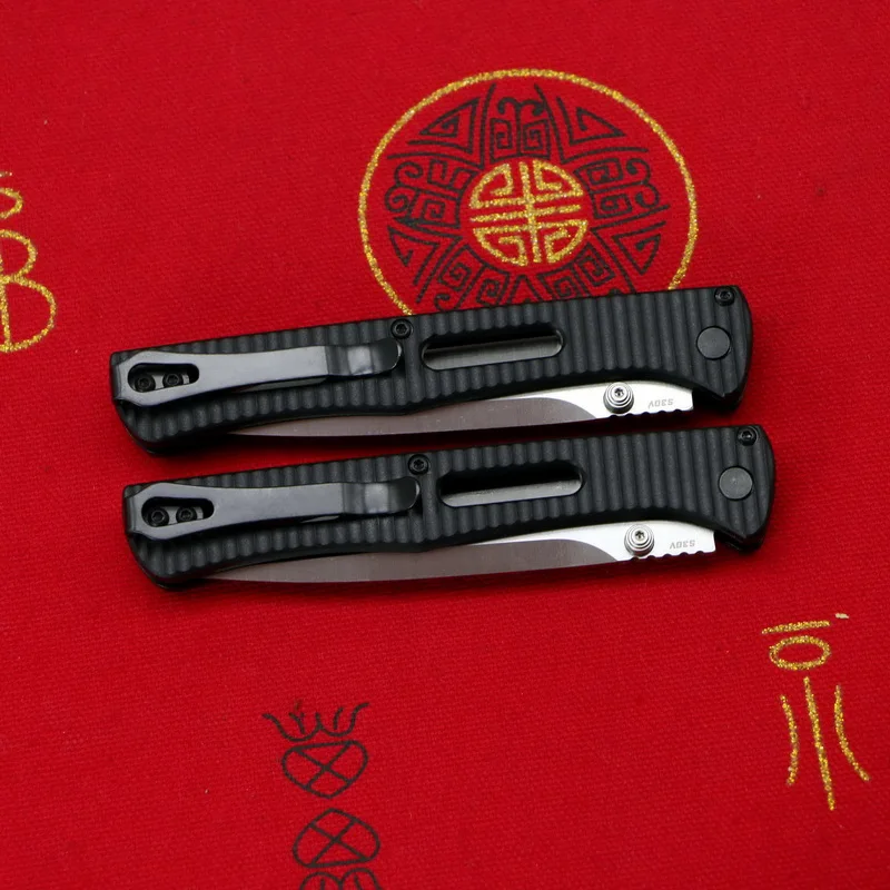 Складной нож LOVOCOO 417 с ручкой из стального нейлонового волокна лезвие S30V