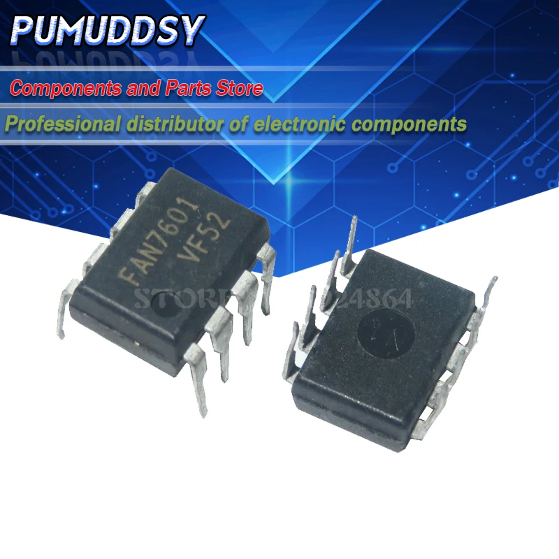 5 шт. FAN7601 DIP8 7601 DIP IC|Интегральные схемы| |