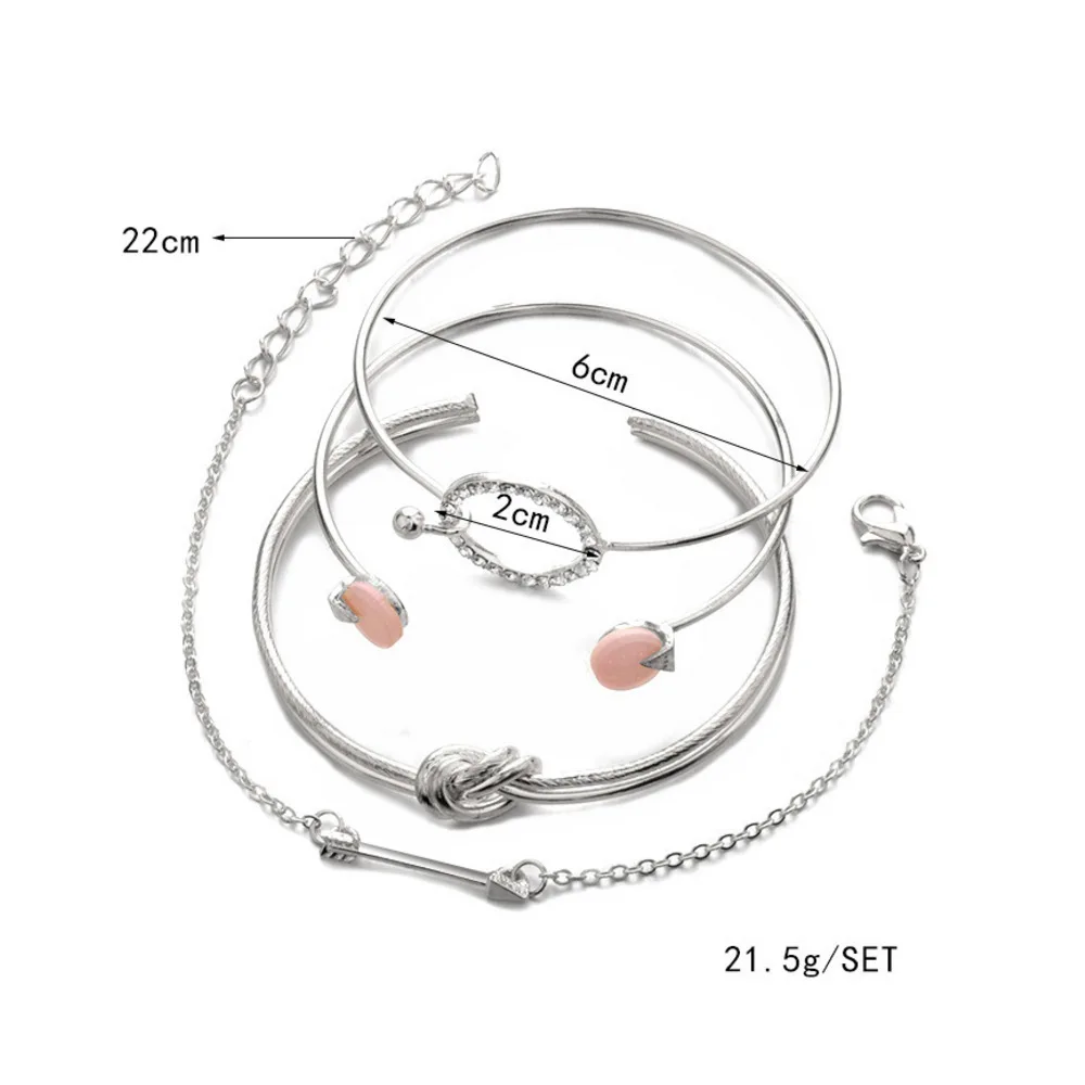 2020 импортные товары круглые браслеты в форме стрелы геометрические для женщин