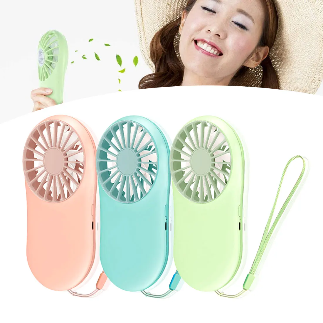 

USB Pocket Fans Usb Charge Mini-Hold Fans Student Outdoors Portable Handheld Small Fan Mini Air Cooler Travel Outdoor