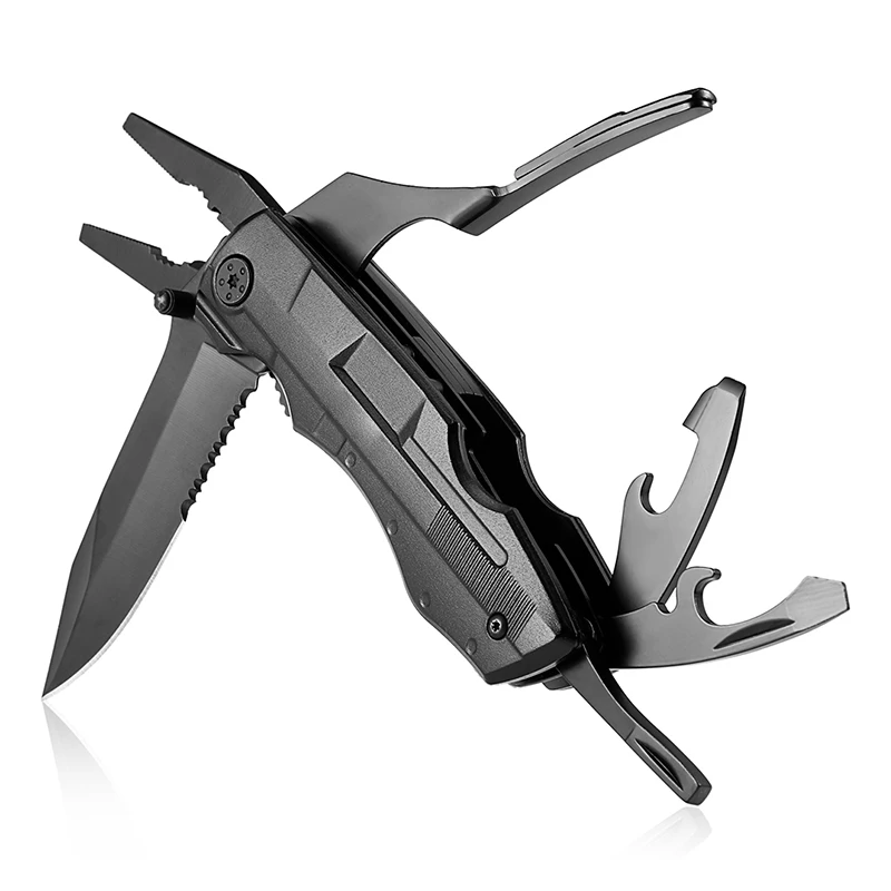 Augusttools многофункциональные складные плоскогубцы F87A-5H Отвертка Нож Пила мульти