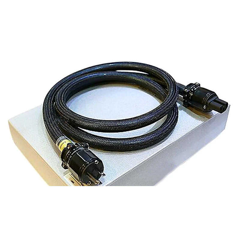 

Кабель питания Hi-Fi Evolution Power II, американская версия, шнур питания, аудиокабель питания с европейской вилкой для трубопровода, аудиокабель «сд...