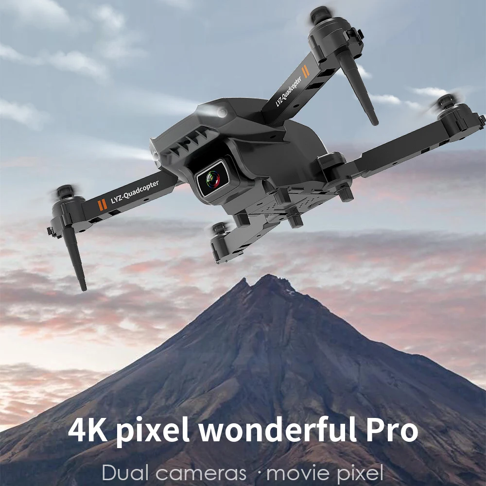 

L703 RC Drone Foldable Portable Profesional 4K HD Camera 2.4G Remote Control Headless Mode Six-Axis Gyroscope Helicopters Toys