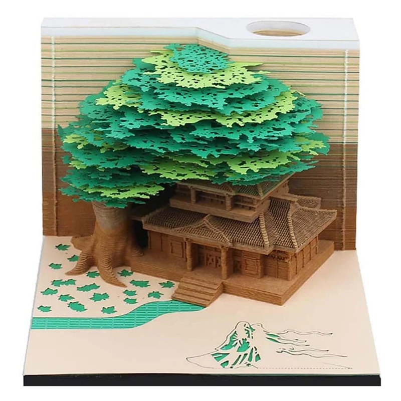 

Memo Pads 3D Art Memo Pad 3D Sticky Notes 150 Sheets Cute Gifts DIY Note Paper for Teenagers/Kids/Family/Friend/Lover