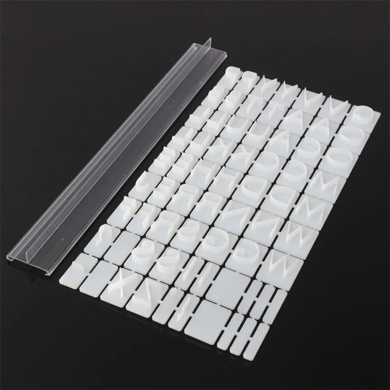 Пластик форма для выпечки тортов DIY буквы алфавита Im Пресс бисквитов печенья