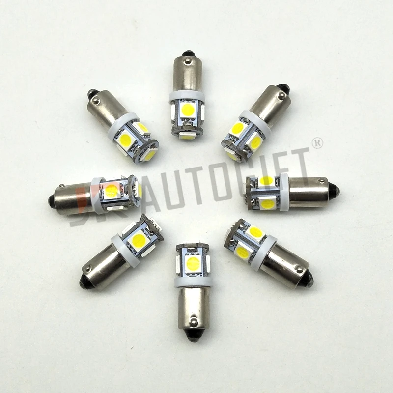 Светодиодсветильник автолампы BA9S 5050 5SMD 12 В/24 В T4W H6W 10 шт. | Автомобили и мотоциклы