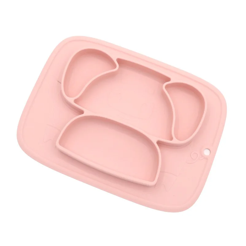 

Newborn Silicone Plates Baby Feeding Tool Suction Tray Vajillas Plato Infant Dishes Children Kids Bowl Infantil Placemat