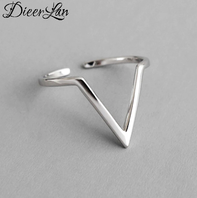 Большие треугольные кольца для женщин открытые Брендовые женские ювелирные