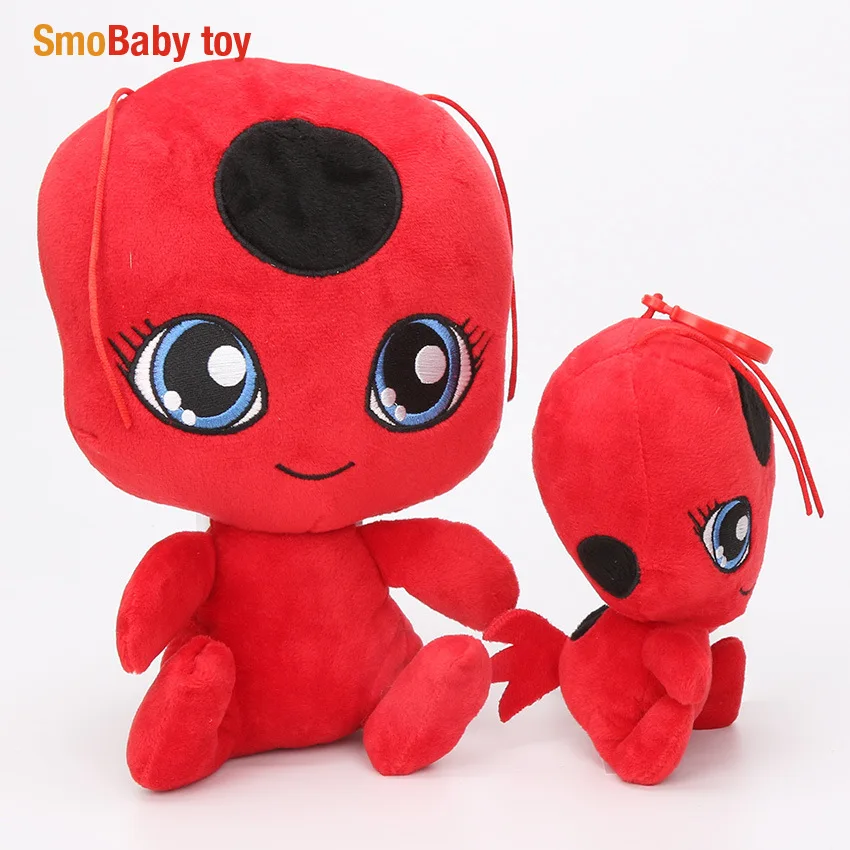 

15cm Miraculoused Stuffed Plush Peluches Dolls Toys Black and Red Toys & Kids Christmas Birthday Party Gifts 2021