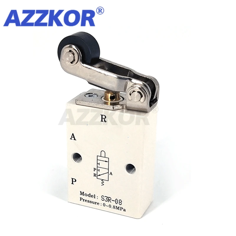 Двухпозиционный 3 позиционный односторонний роликовый рычаг S3R механический