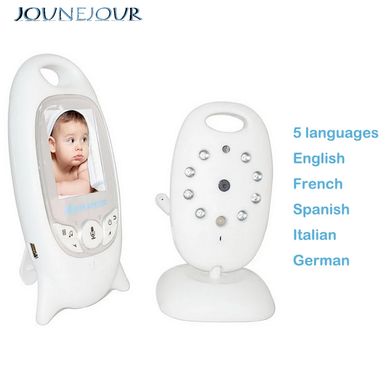 JUNEJOUR VB603 видеоняня VB601 2 Way Talk baby camera детский телефон ЖК дисплей детская