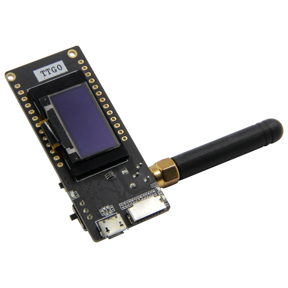Лилиго®TTGO LoRa32 V2.1 _ 1 6 версия 868/915 МГц ESP32 LoRa OLED 0 96 дюймовая SD карта SMA Bluetooth WIFI