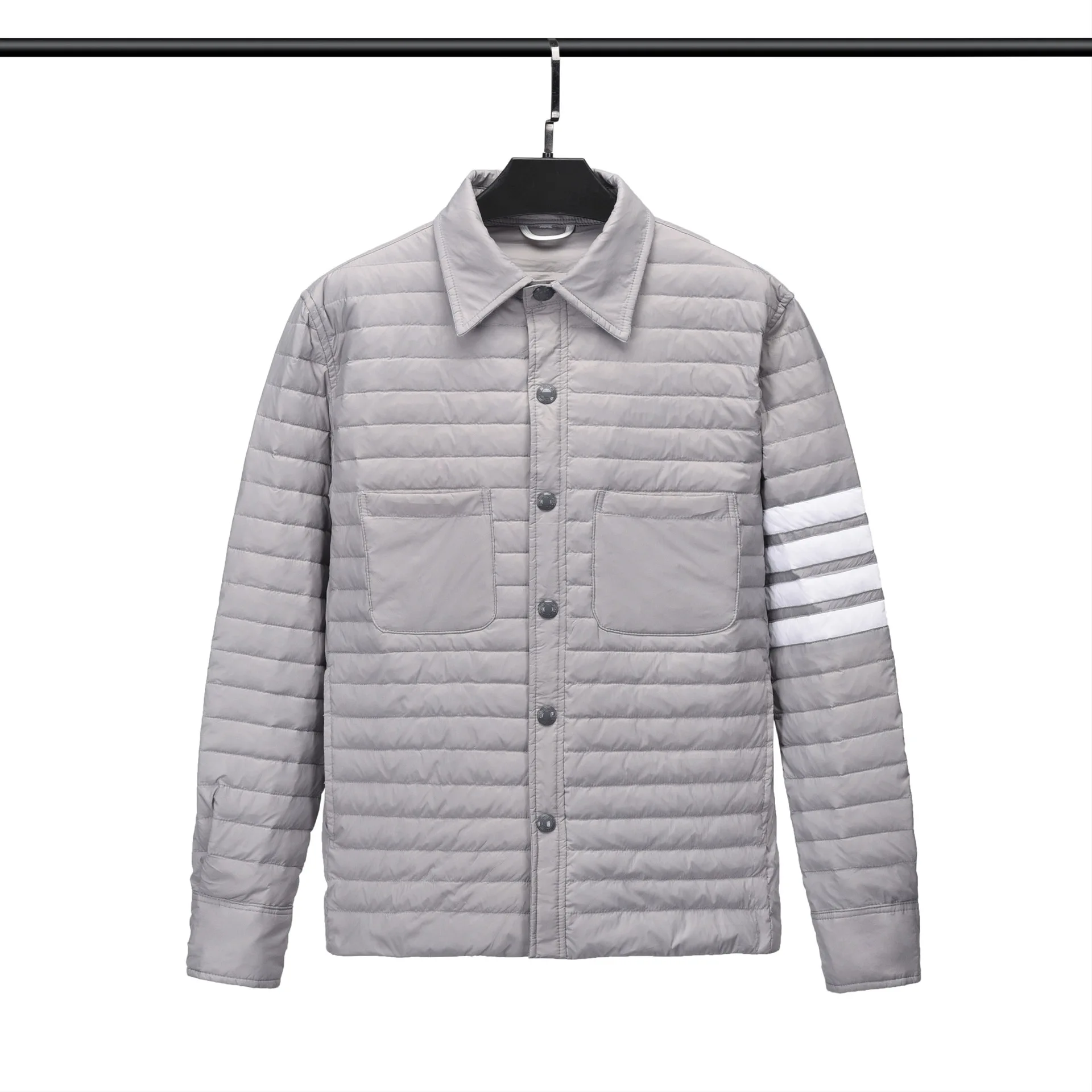 THOM BRUN's new TB down jacket men's and women's urban casual lapel down jacket