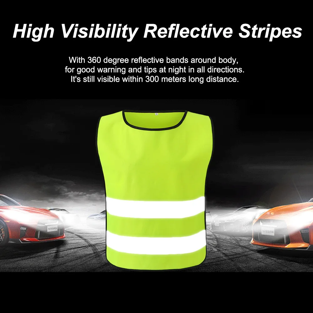 Светоотражающий жилет одежда для безопасности Рабочая защитный ежедневного