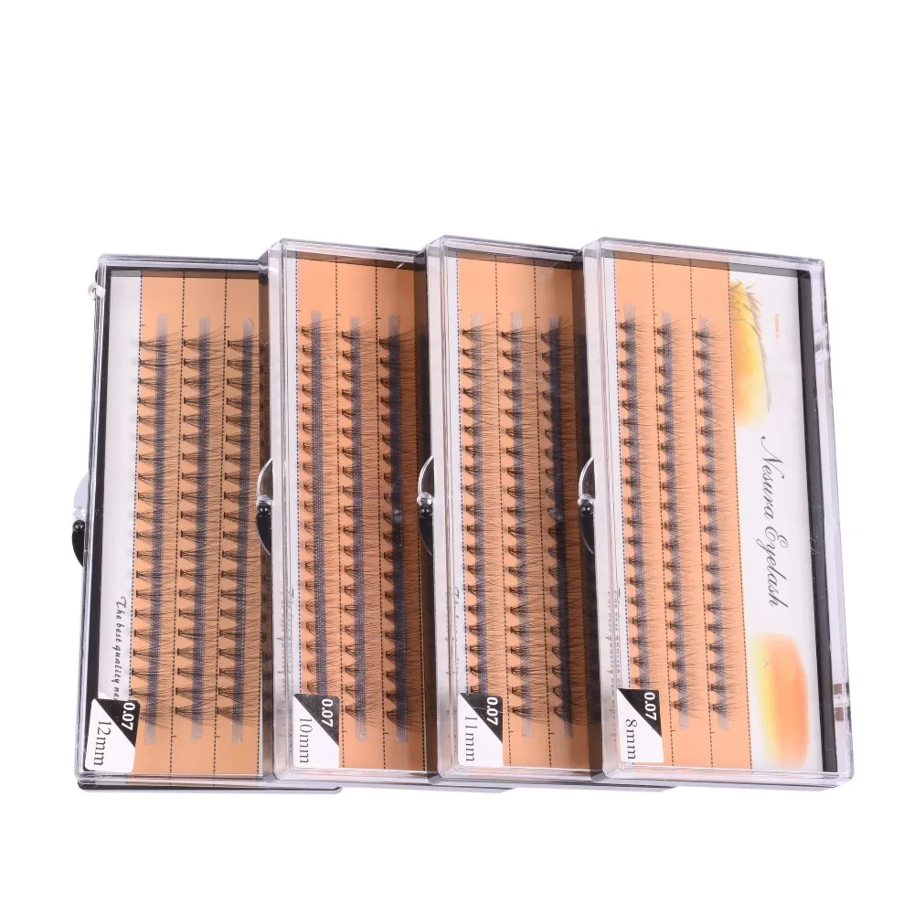 1box big capacity 60 bundles 20d Eyelashes Individual Lashes Natural Style