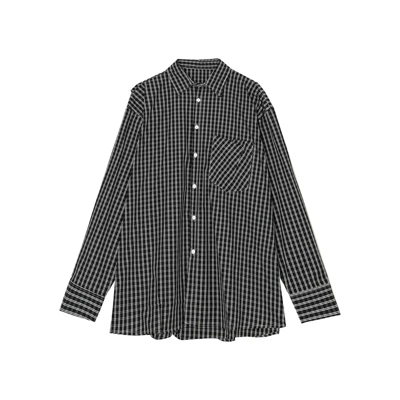 

New product Korean style, handsome, trendy, versatile, handsome, plaid shirt for men M6-AG-3003