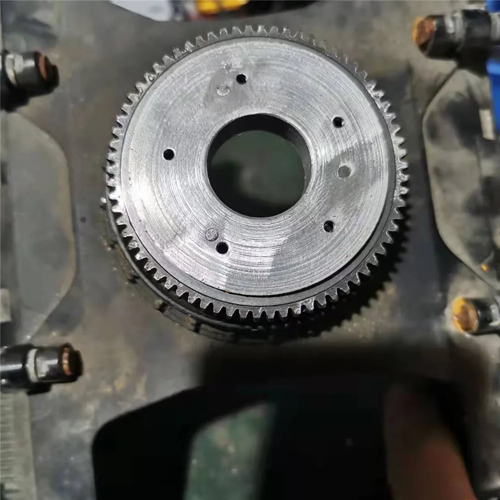 Поворотная шестеренка с двойным подшипником опора поворотного механизма для