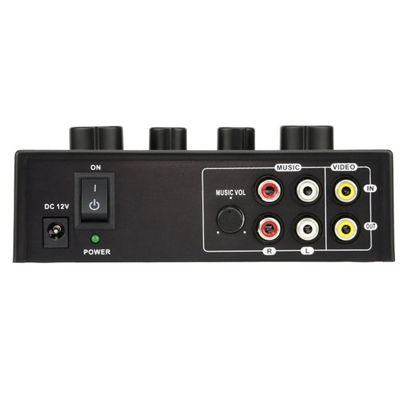 Миксер Домашний Мини ревербератор караоке предусилитель микрофонный