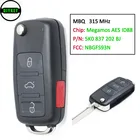 Флип-ключ DIYKEY NBGFS93N MQB, 315 МГц, для VW VolksWagen Jetta Passat дистанционный ключ-брелок от машины 2017 PN: 5K0 2018 837 BJ