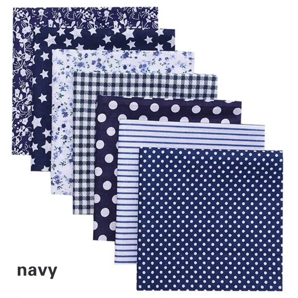 

25x25cm Printed Handmade Accessories Fabric Cotton Printed Cotton Cloth Fashion Practical Needlework Patchwork