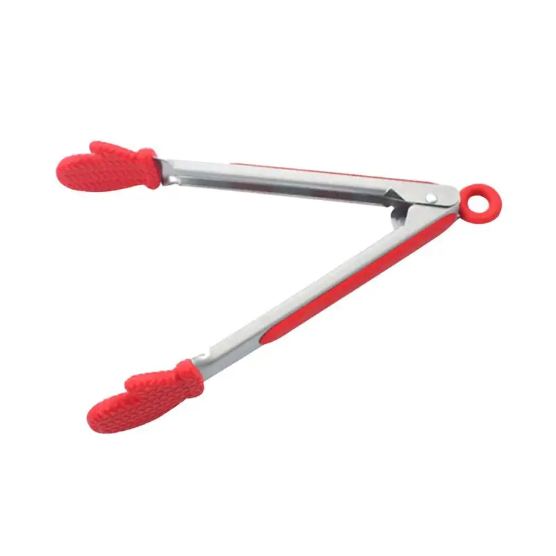 Силиконовые щипцы для пищевых продуктов зажим 9 дюймов барбекю утолщенный