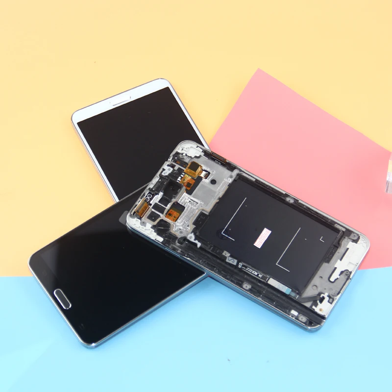 ЖК дисплей для Samsung Galaxy Note 3 N9002 N9005 N9006 N9007 N900K N900T сенсорный экран телефона
