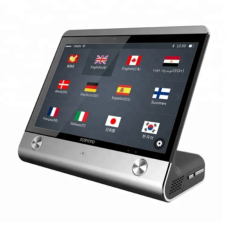 

DOSMONO 72 languages global translation AI voice translator for conference