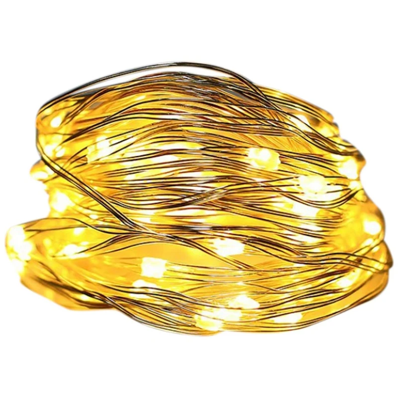 

LED USB Fairy Light,Waterproof Copper Wire String Light,8 Modes Christmas Lights