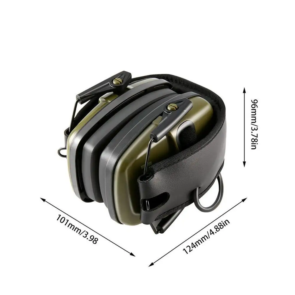 

Tactical Electronic Shooting Earmuff Anti-noise Headphone Sound Amplification Hearing Protection Headset Foldable drop SHIPPING
