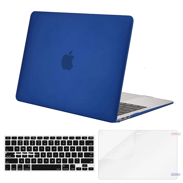 MOSISO ноутбук матовая поверхность чехол для ноутбука Macbook Air 13 Pro 13 retina A1502 выпуск 2013 Тетрадь заменить для переноски Чехол - Цвет: Royal Blue