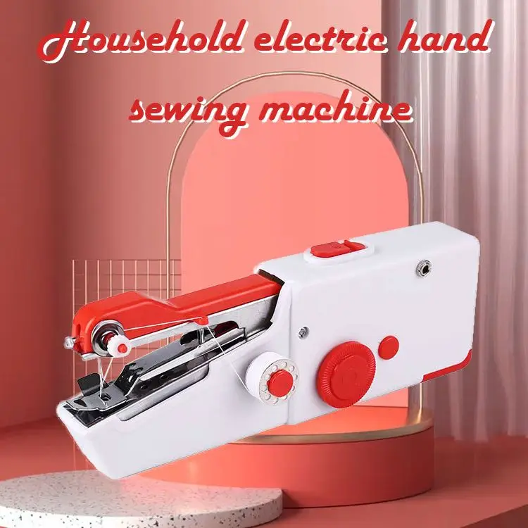 

INNE Sewing Machines 101 Portable Manual Mini Needlework Hand-Held Tools Accessories Handwork Electric Household DIY