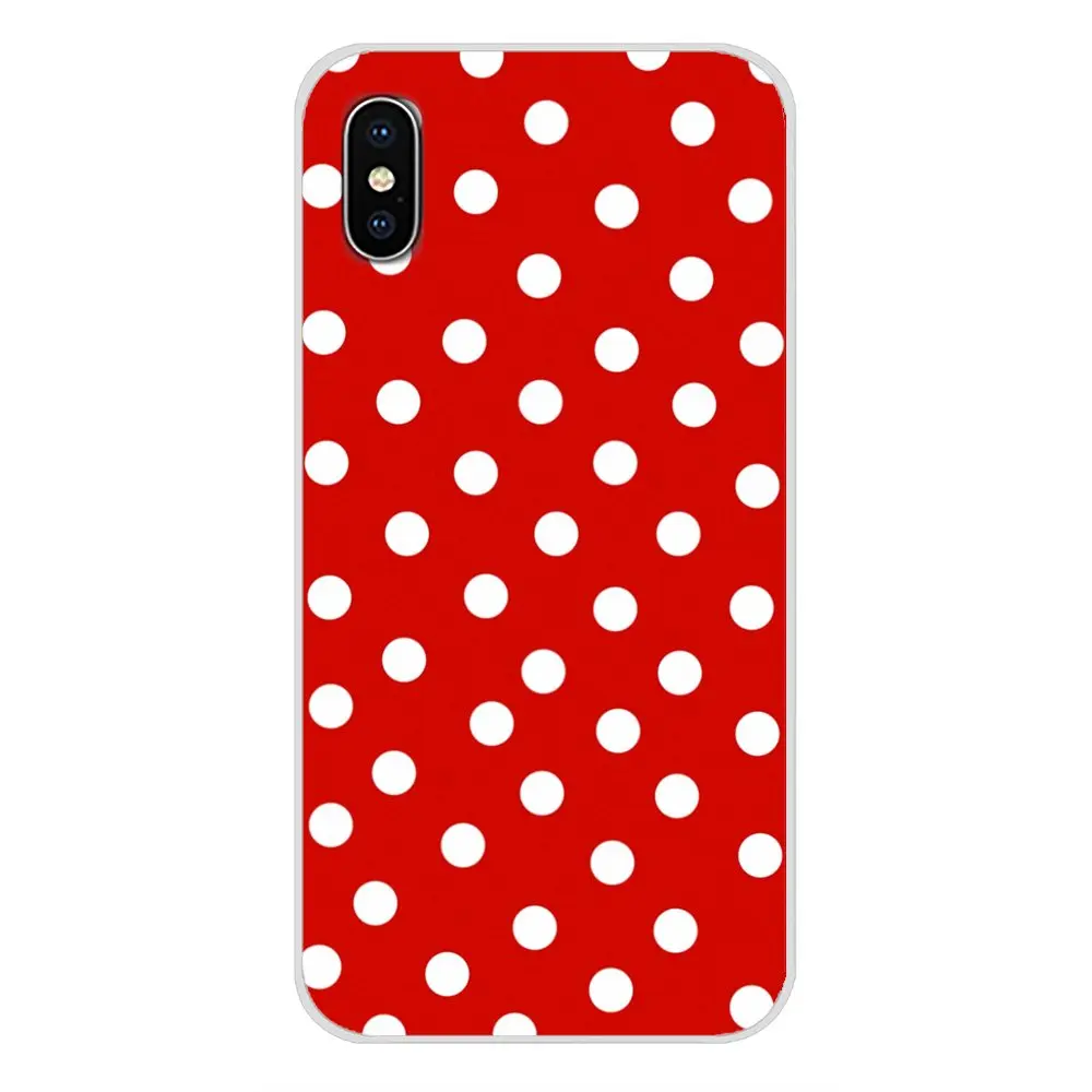 Чехол из ТПУ в черный и белый горошек для Huawei G7 G8 P7 P8 P9 P10 P20 P30 Lite Mini Pro P Smart Plus 2017 2018