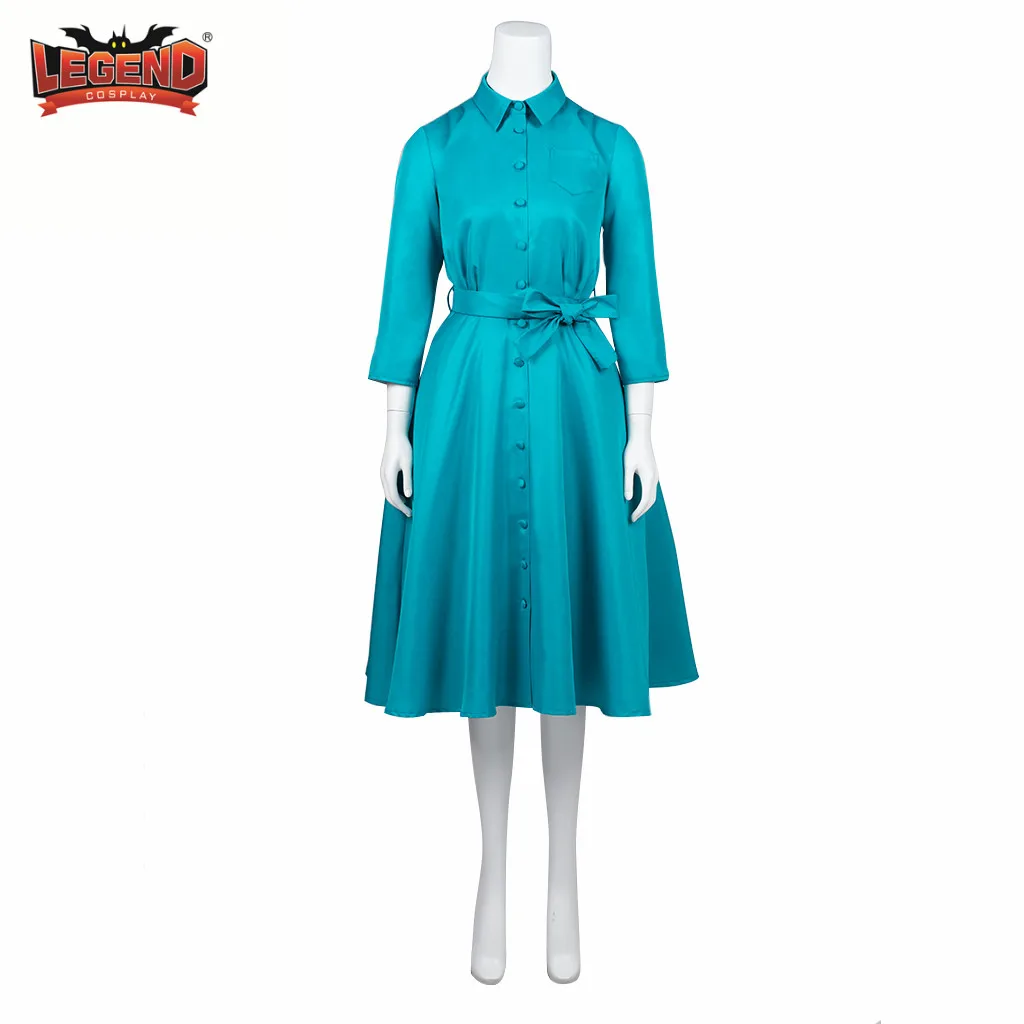 Новинка платье медсестры костюм для косплея синяя длинная Плиссированная юбка