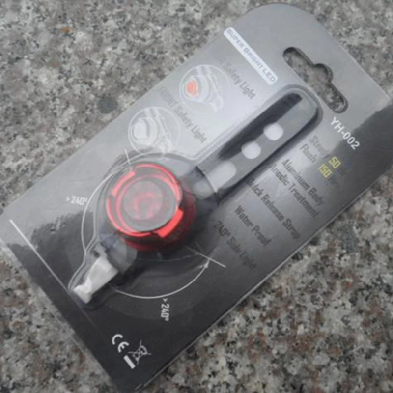 

Bicycle Light Waterproof Rear Tail Light LED MTB Bike Cycling Light Tailight Safety Warning Light Battery Style