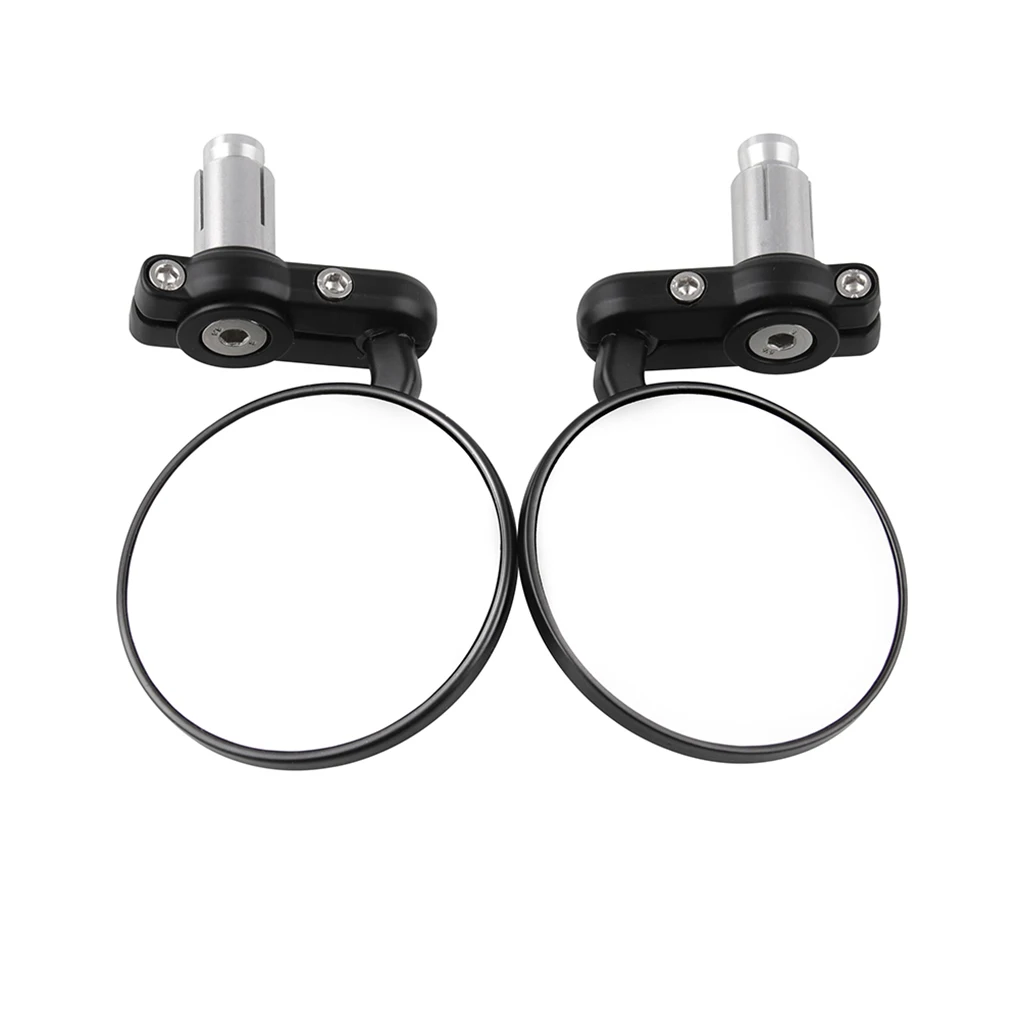 

1 Pair Universal Motorcycle Mirror Aluminum 22mm Handle Bar End Rearview Side Mirrors Motor Accessories