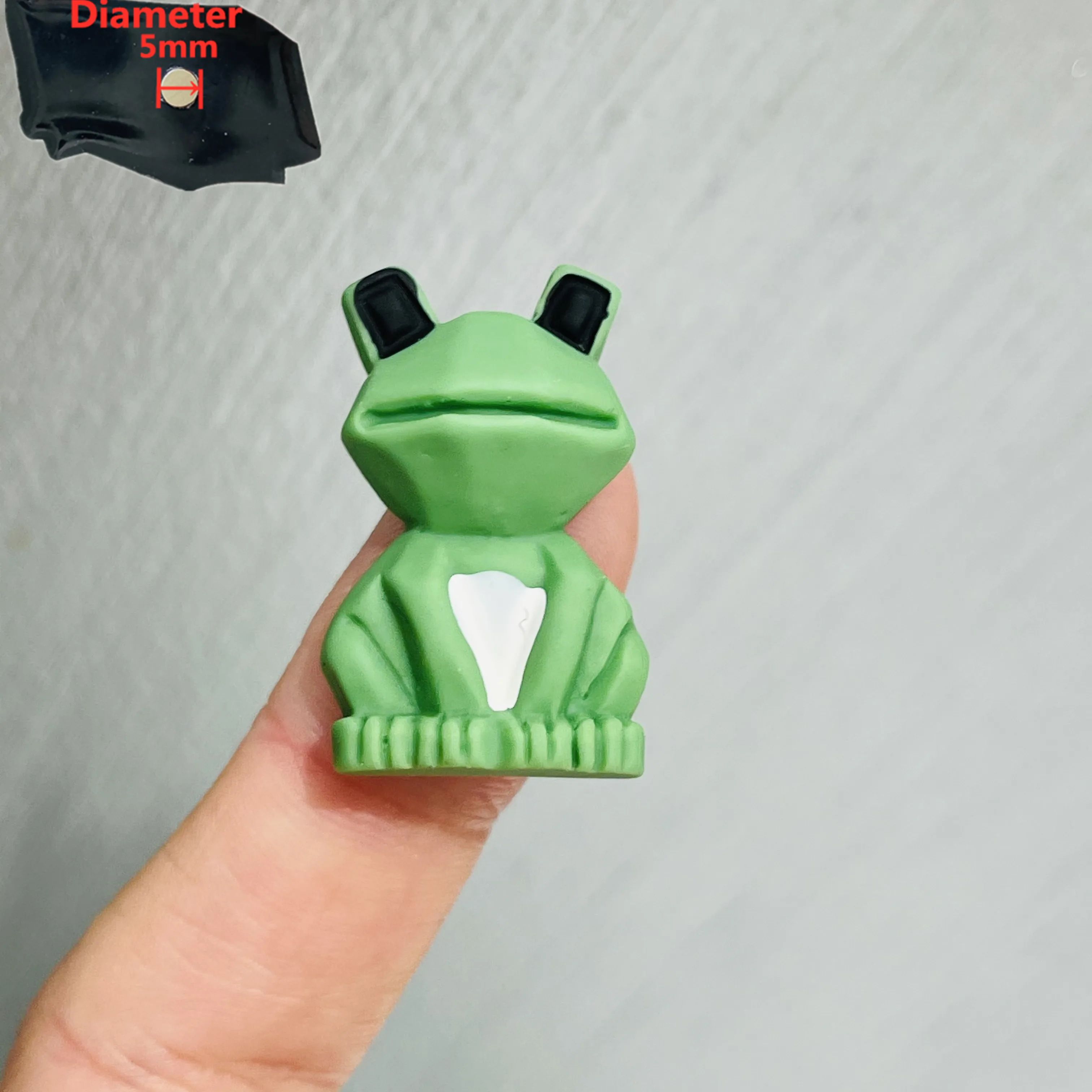 5 шт. полимерные креативные Мультяшные искусственные животные элемент лягушки