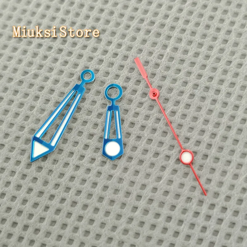 Зеленые часы со светящимися стрелками, подходят для MIYOTA 8215 821A DG2813/3804, механизм P927