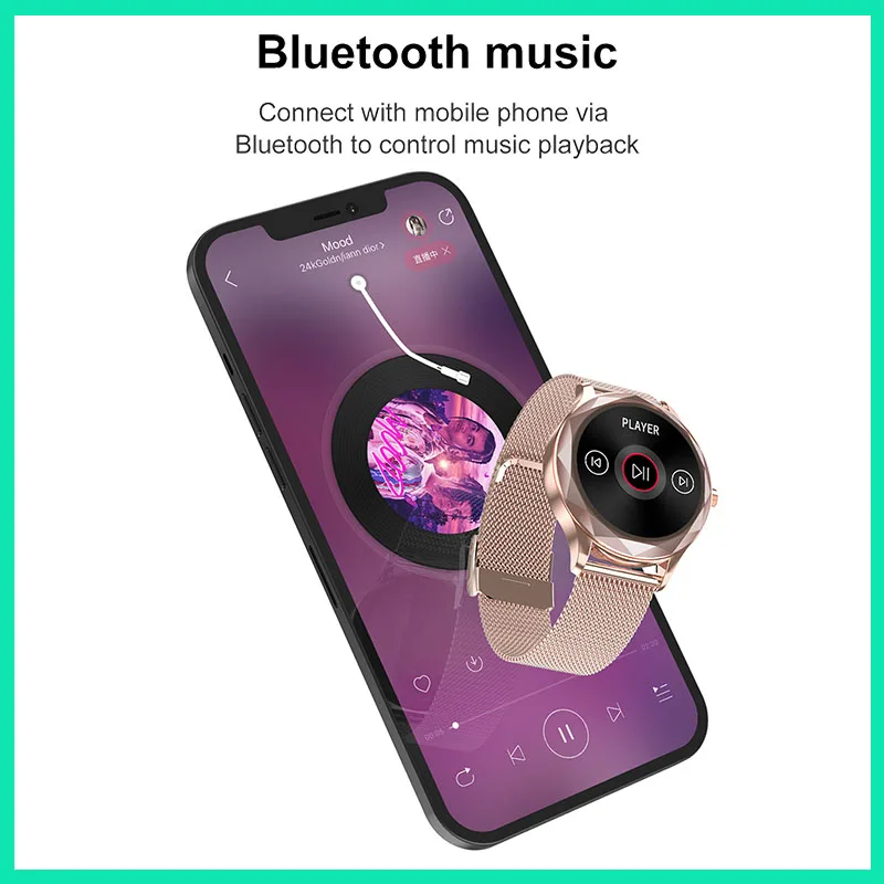 

MAFAM DT86 Women Smart Watch Heart Rate Menstrual Monitoring IP67 Waterproof Sport Smartwatch GT2 For android ios xiaomi huawei